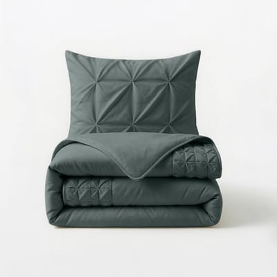 Border Pintuck Groen 140 x 220