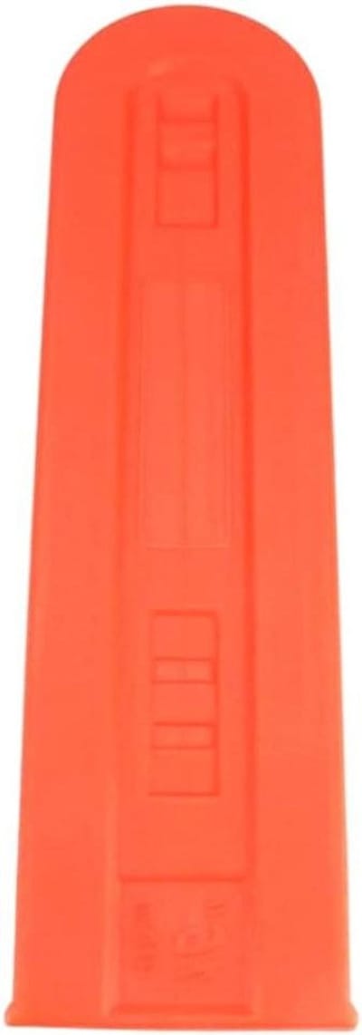 Kettingzaag Cover - Zaagblad Beschermer - Beschermend Gebruik - Duurzaam Kunststof - 16 Inch - Oranje