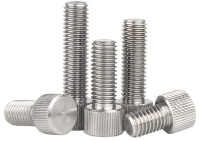 Rvs Knurling Schroeven met Platte Kop M2.5x4mm - 10 Stuks voor Precisie Bevestiging en Montage