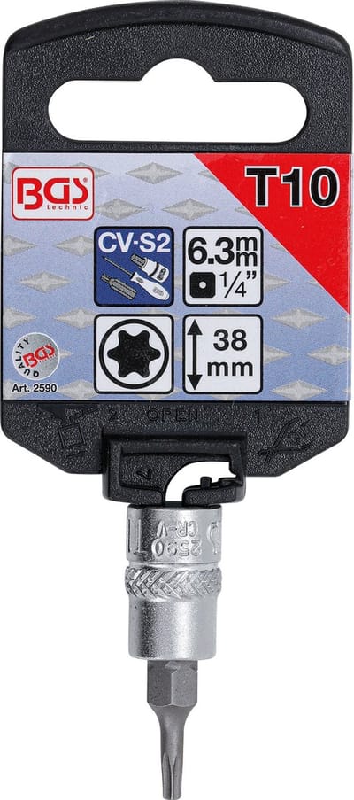 BGS Dopsleutelbit 1/4 Torx T10