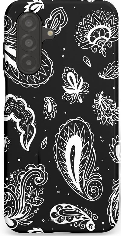 Casetastic Hoesje Geschikt voor Samsung A26 - Stijlvolle Beschermende Duo-layer Case - Paisley pracht