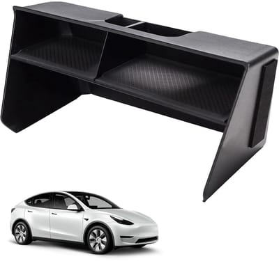 Dailygoods - Middenconsole Opbergdoos - Organizer voor Golf 8 - Zwart - Opbergvakken voor Auto - Ideaal voor Golf 8 Mk8 2020 2021 2022 2023