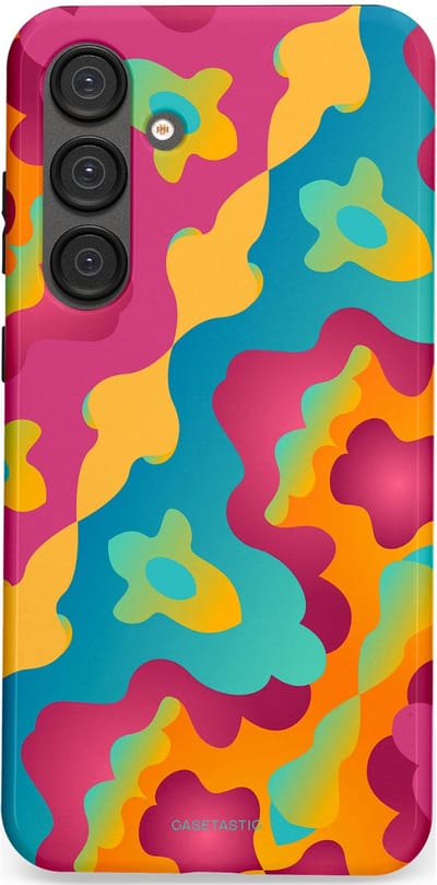 Casetastic Hoesje Geschikt voor Samsung S25 Plus - Stijlvolle Beschermende Duo-layer Case - Vlektastisch