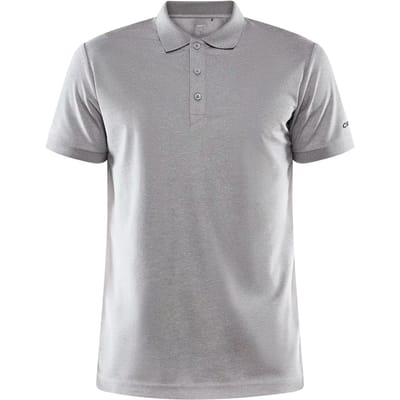 Craft Unify Polo Heren - Grijs Gemeleerd | Maat: S