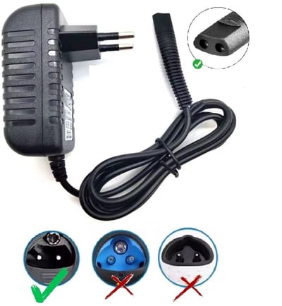 Adapter oplader 5,9V geschikt voor Braun trimmers en tondeuses MGK HC Old Spice Series 3 5 7 WaterFlex vervangt 81395601 81615618