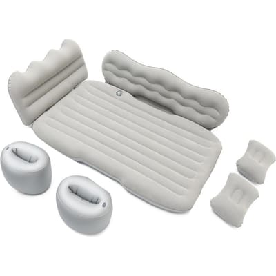 Matelas gonflable pour voiture, lit de voyage, maison, Camping en plein Air, flocage arrière, Plus matelas pneumatique pour SUV gris