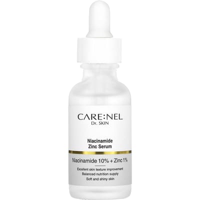 Care:Nel, Niacinamide Zinc Serum, 1 fl oz (30 ml) white