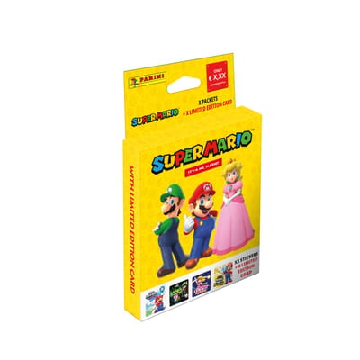 Super Mario - Sticker 2 Ecoblister - 30 Stickers in Diverse Ontwerpen