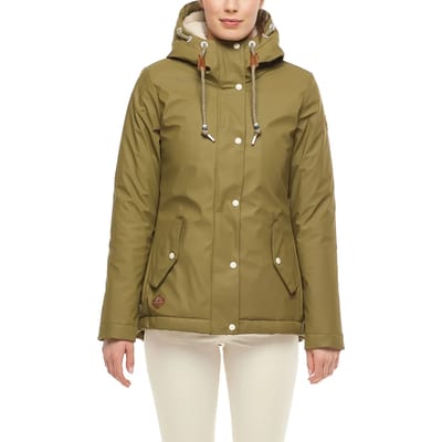 Ragwear winterjas marge Olijfgroen-S