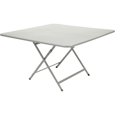 Fermob CARACTÈRE klaptafel - A5 leemgrijs - vierkant, 128 x 128 cm