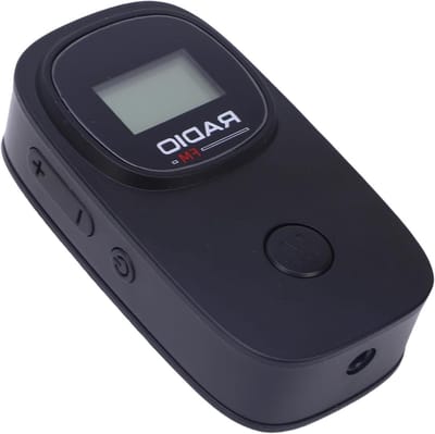 Draagbare FM-radio - Zakradio Stereo - Reizen en Studie - One-touch Station Opslag - 71 x 39 x 30 mm