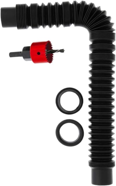 Regenton Aansluiting - Watertank Aansluitkit Regenwater Adapter - Efficiënt Regenwaterbeheer - Uitbreidbaar Dubbele Ton Systeem - 6-31 inch - Niet gespecificeerd