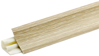 DQ-PP 1,5 m HOEKLIJST - Sanoma - 23 x 23 mm - PVC - GRATIS schroeven - Keukenlijst Werkblad Afwerkingslijst Lijst Keuken Keukenafwerkingslijst Wandafwerkingslijst Tafelbladlijst
