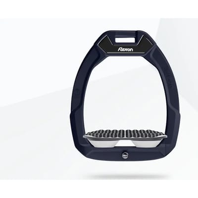 Veiligheidseviders voor paardrijden Endurance Aluminium/Grijs/Wit Flex-On Safe-On