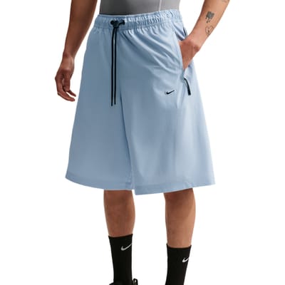 Nike Tech Korte Broeken Heren - Blauw - Maat XL - Poly Woven