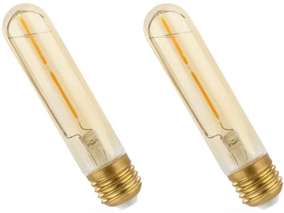 Spectrum LED Lamp E27 2W 230V - 240 Lumen - 2400K Warm wit - Gezellig licht - Energiezuinig - 2 stuks