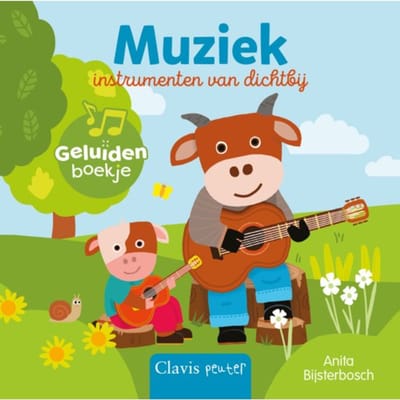 Muziekinstrumenten Van Dichtbij - Geluidenboekjes - Anita Bijsterbosch