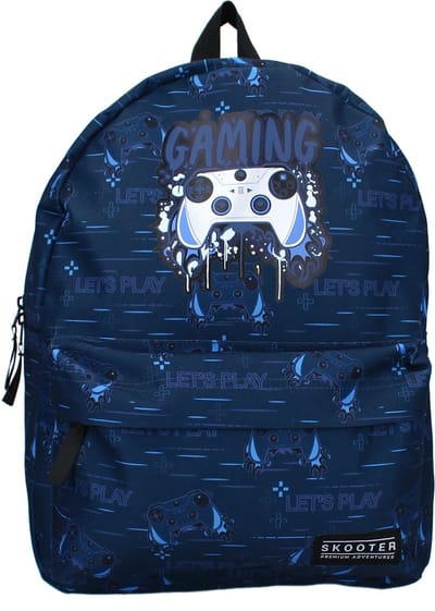 Skooter Gamers Unite Rugzak - Blauw - Game