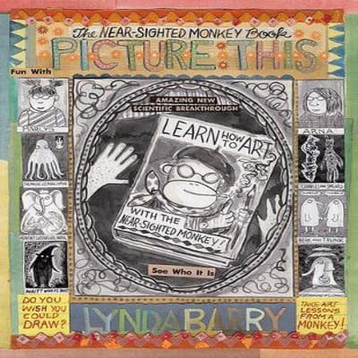 A Picture This Nearsighted Monkey Boek door Lynda Barry Hardback Boek 9781897299647