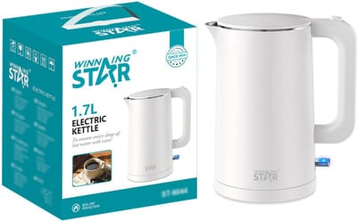 Winning Star ST-6044 - Waterkoker - 1.7 Liter - RVS