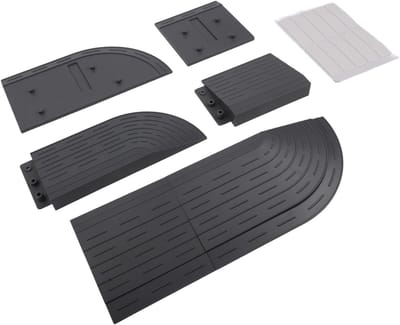 Drempeloprit - Stofzuiger helling - Robotstofzuiger toegang - Verhoogde anti-slip grip - Zoals Getoond