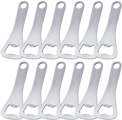 MTTProducts - Flesopener - duurzaam - 12 stuks - Perfect voor bars en restaurants - Ideaal voor bier en frisdrank - Handig in de keuken