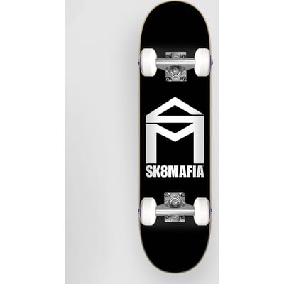 SK8 Mafia House Logo Black 6.0"X23.5" Micro Complete patroon