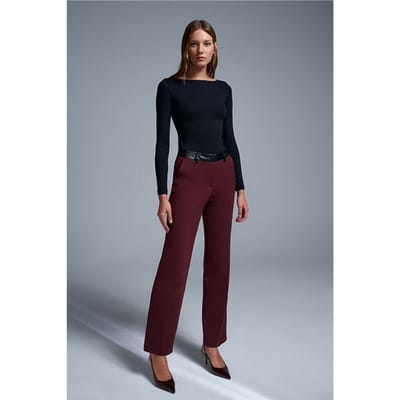 Vrouwen Nepleren Rechte Broek