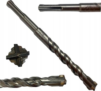 SDS+ 10 x 210 MM / 10-delige SDS+ betonboor set / cross 4 snijder / kruispunt boor punt