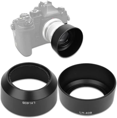 Cosensi- Zonnekap Kunststof - Vervanging 37mm - Voor DIGITAL M.ZUIKO 45mm f/1.8 - Voorkomt storingslicht - Lichtgewicht 14 gram - Lenskap