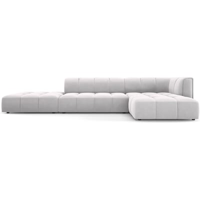 Hoekbank Francesca velvet rechts 5-zits | Milo Casa