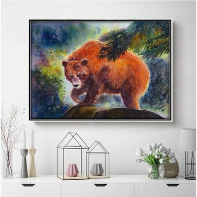 Diamant schilderij vol vierkant diamant mozaïek dier cartoon home decor borduurwerk meisje handgemaakt cadeau Full Square 20X30CM