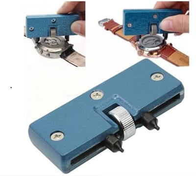 Verstelbare Horloge Opener – Case Back Remover & Sluiter Gereedschap – Batterij Verwissel Tool voor Horlogereparatie