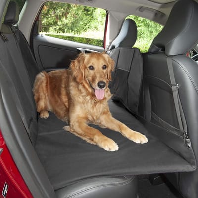Honden Autostoelhoes - Reisbeschermer - Veilig Reizen - Harde Bodem Platform - 168 x 134 cm - Grijs
