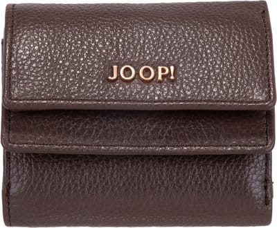 JOOP! Leren Portemonnee Vivace Lina Purse Darkbrown Donkerbruin