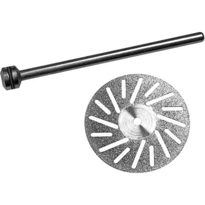 Donau Elektronik 1646 Diamanten doorslijpschijf Diameter 22 mm Metaal, Glas, Epoxide 1 stuk(s)