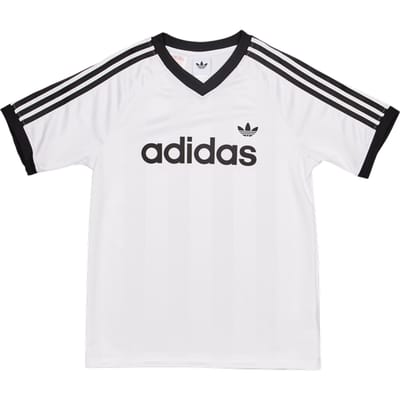 Adidas Loose Jersey T-shirts Kinder - Wit - Maat 147 - 152 CM - Poly Jersey