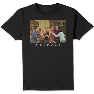 Friends Cast Shot t-shirt - Zwart - 3XL