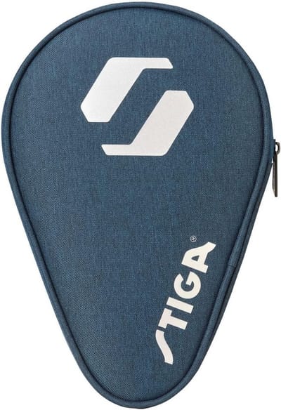 Tafeltennisracket hoes waterdicht Oxford-nylon 1-vaks beschermhoes blauwgroen