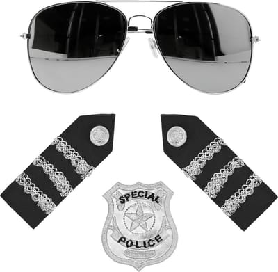 Boland - Set Politieagent - Volwassenen - Unisex - Agent - Politie en Boeven