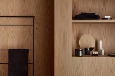 Modo Handdoekladder Black | Zwart | Staal