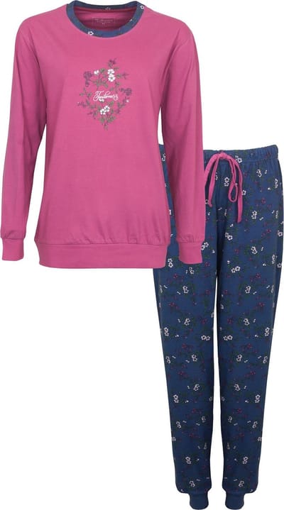 Tenderness Dames Pyjama - 100% Katoen - Roze - Maat S