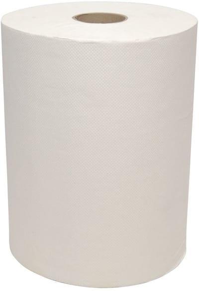 Handdoeken op rol Mini Matic plus cellulose 2laags 130meter 6rollen + dop (6151805182102)