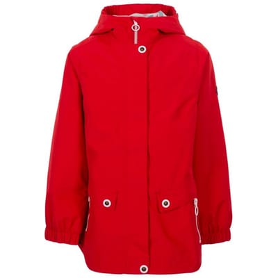 Trespass Meisjes Flourish TP75 Waterdichte Jas (Rood)