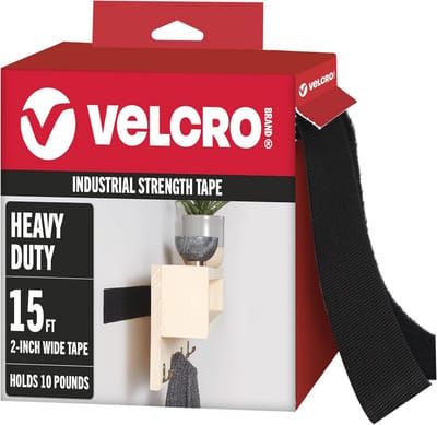 Industriële Sterke Tape 2"X15'-Zwart