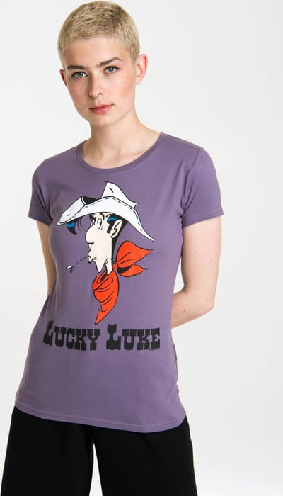 Logoshirt T-Shirt Lucky Luke Portrait