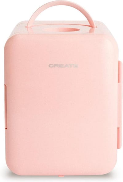 CREATE - Minikoelkast voor cosmetica 4 L warm en koud - Pastel roze - FRIDGE MINI BOX