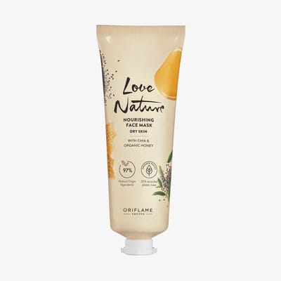 Love Nature - Nourishing Face Mask with chia & organic honey