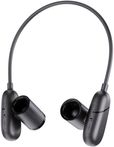 Draagbare nekventilator - Geluidsarme, ultrastille persoonlijke ventilator - 3 instelbare windsnelheden - USB-opladen - Draagbare verkoelende nekventilator - Sterkere luchtstroom - Zwart