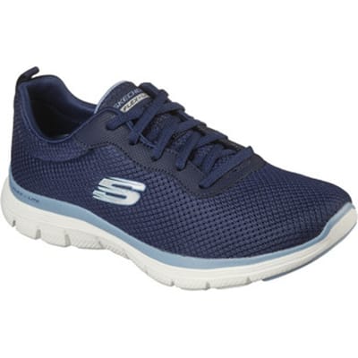 Skechers Flex Appeal 4.0 - Brilliant V Dames Sneakers - Navy - Maat 38